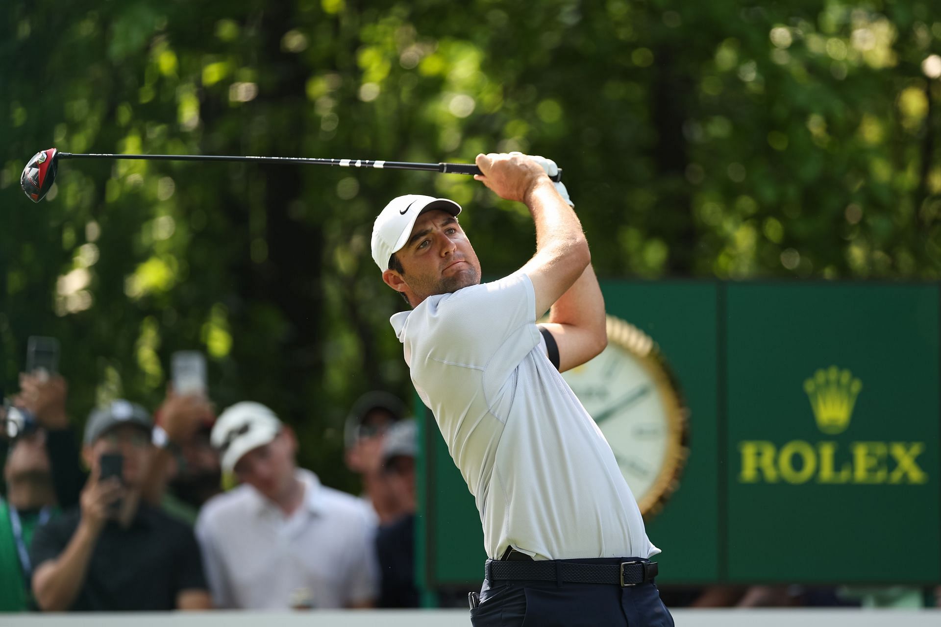 Scottie Scheffler at the 2023 PGA Championship - Source: Getty